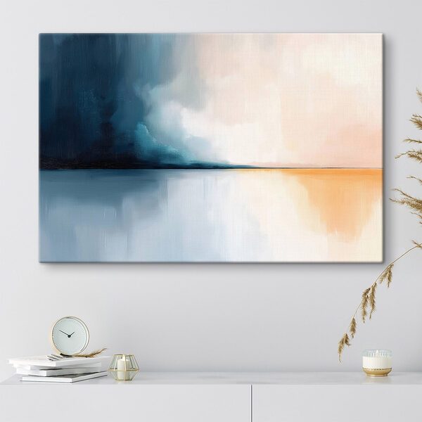 Dipinto raffigurante uno specchio d'acqua Quadri Dipinto raffigurante uno specchio d'acqua