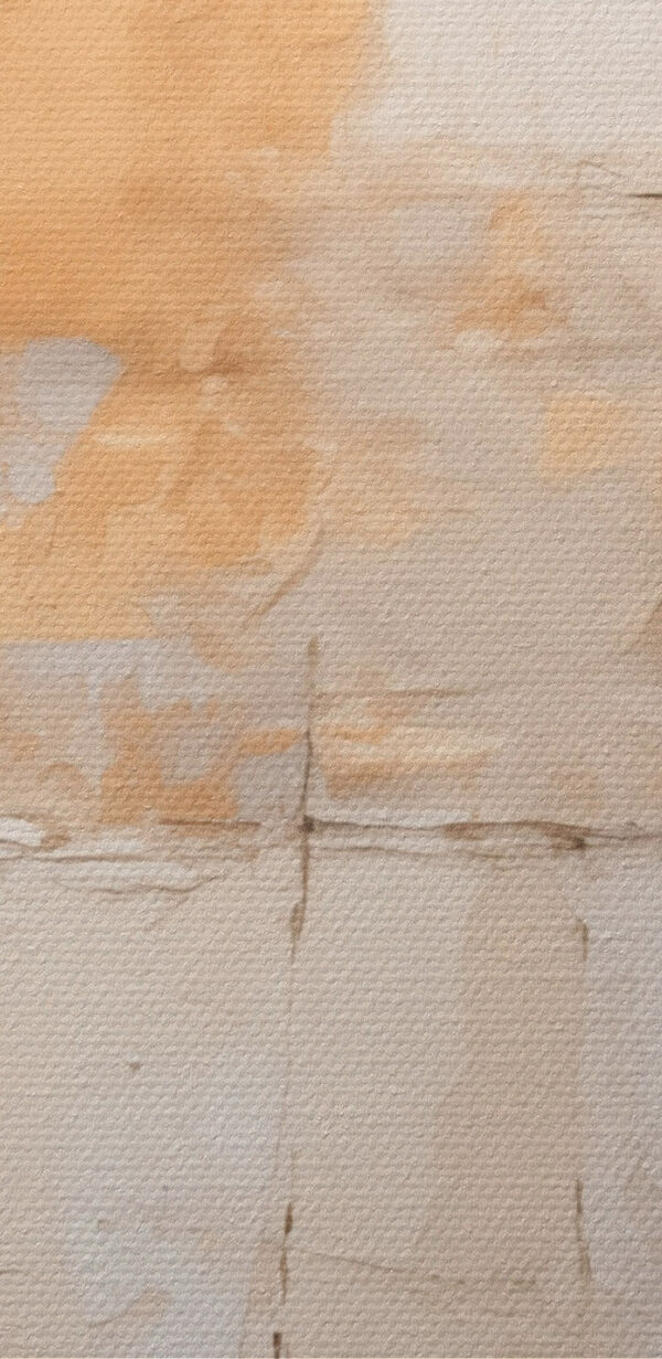 Wall with white and brown paint Wall with white and brown paint