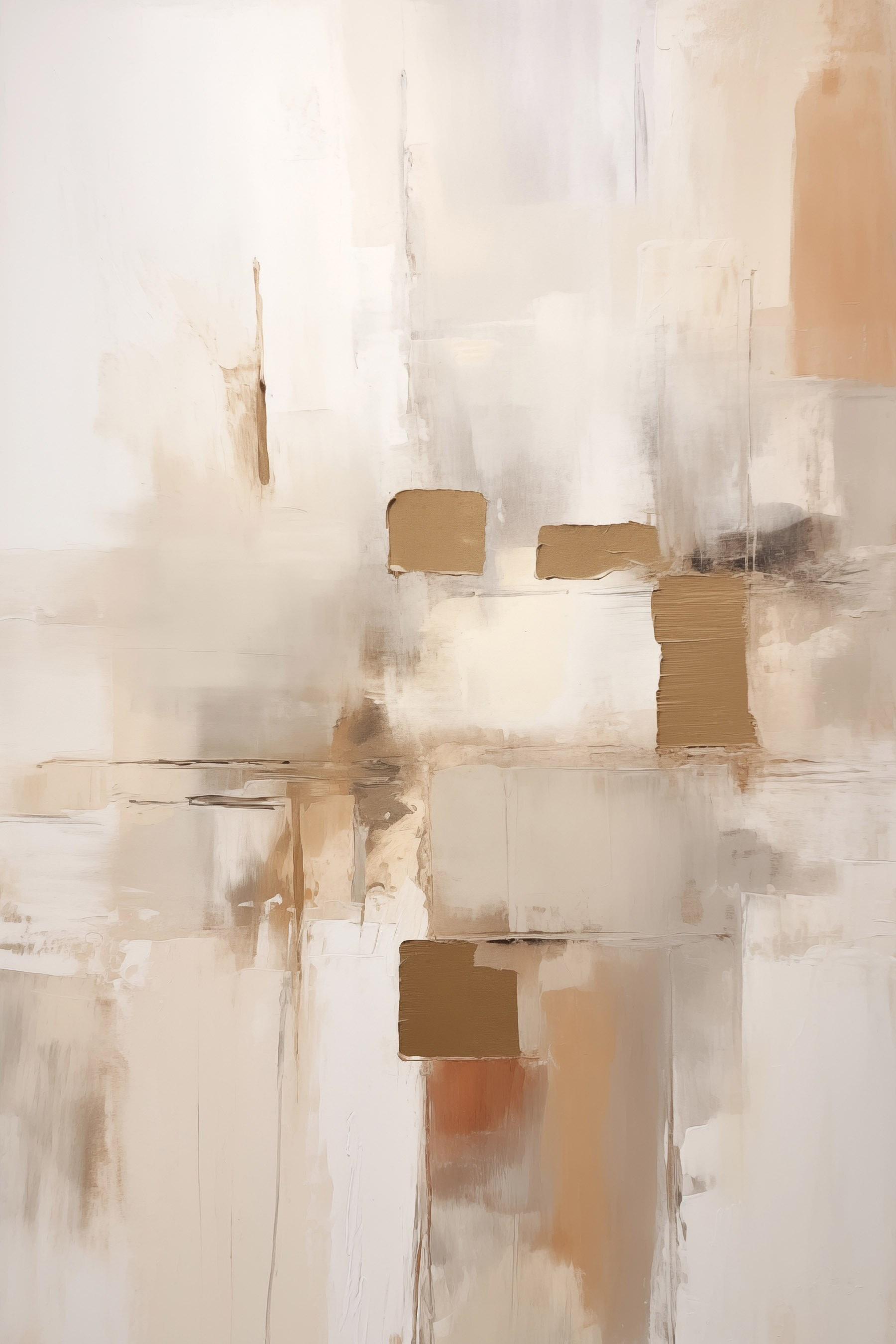 Painting of squares and rectangles