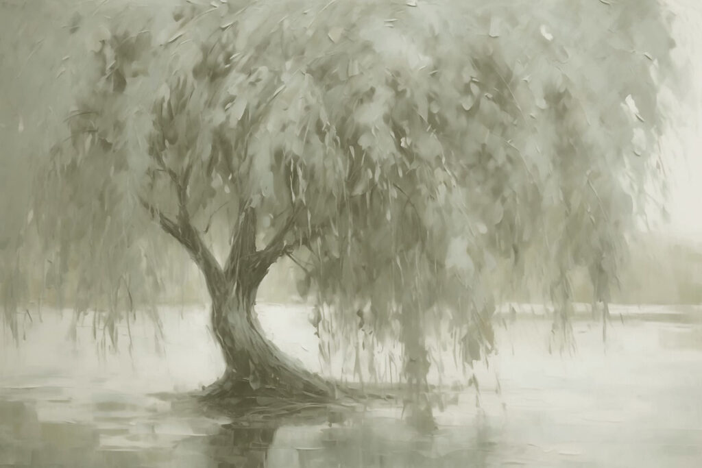 Albero nell'acqua Albero nell'acqua