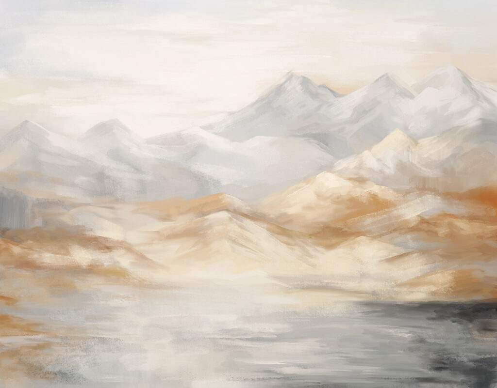 Pittura di montagne e acqua Pittura di montagne e acqua