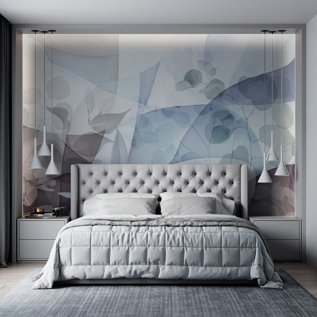 Gentle curves and soft foliage patterns