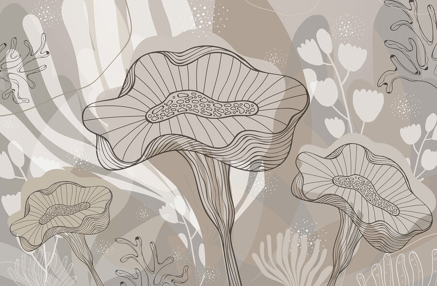 Disegno di fiori e piante