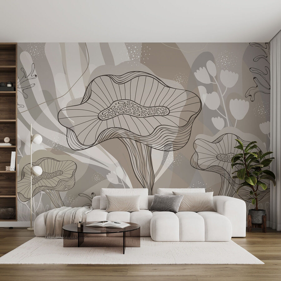 Disegno di fiori e piante