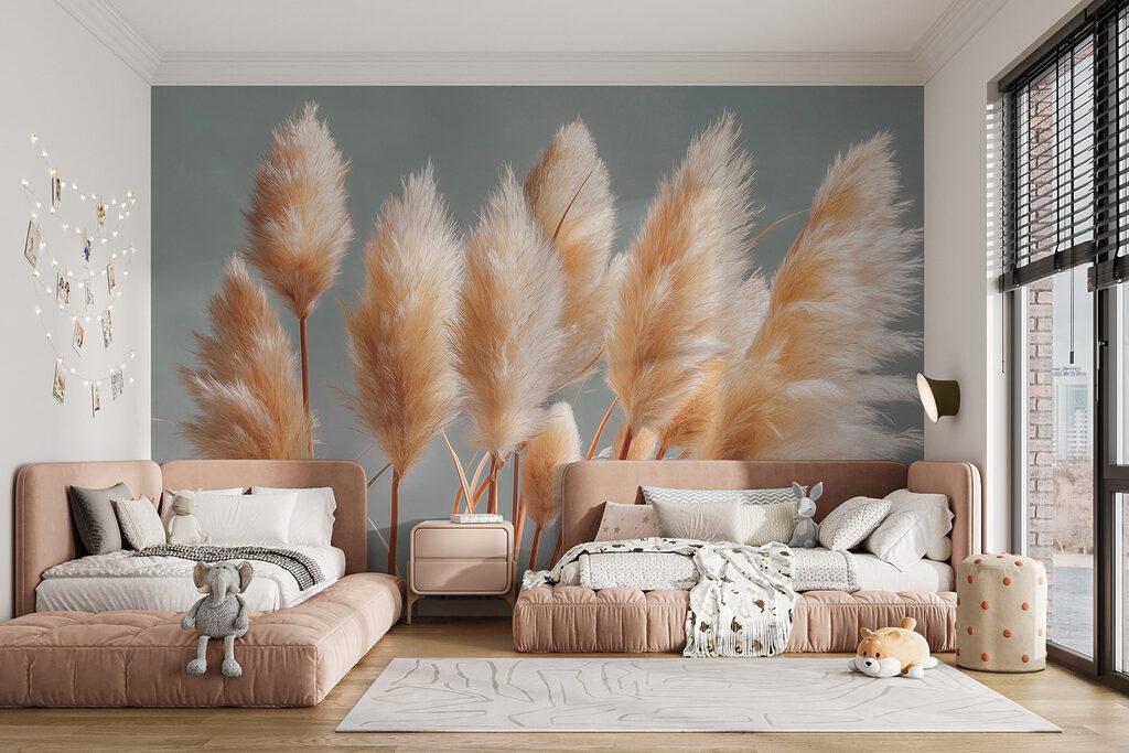 Group of fluffy plants