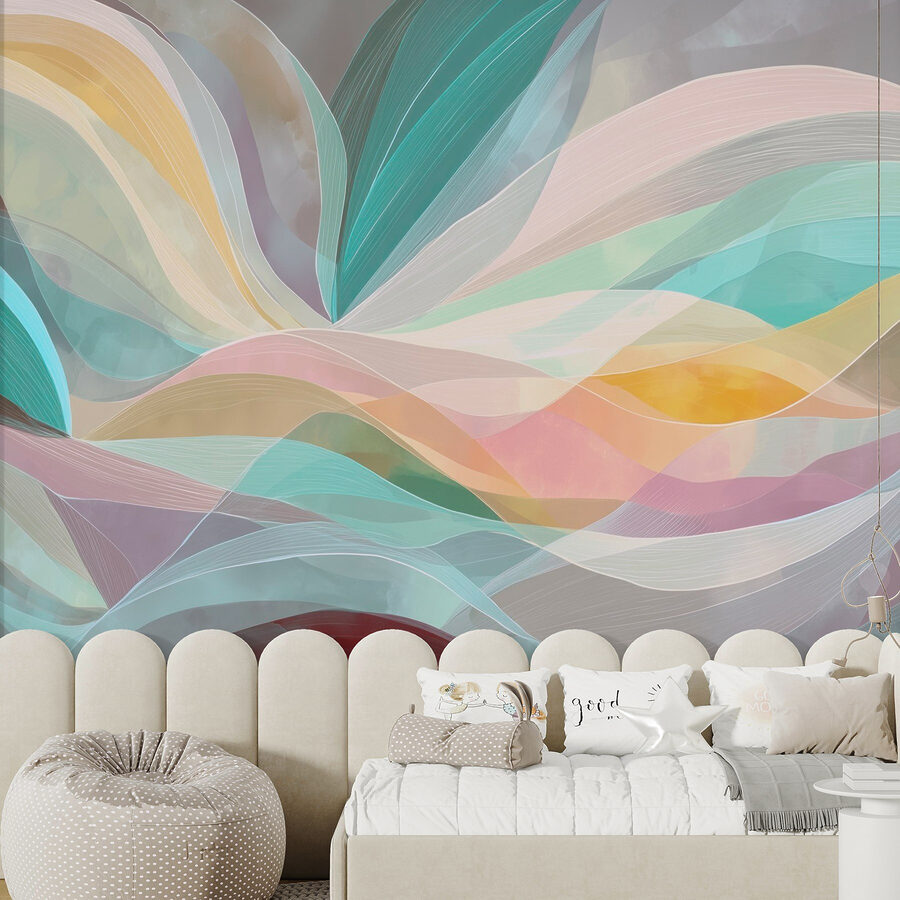 Linee colorate e vorticose