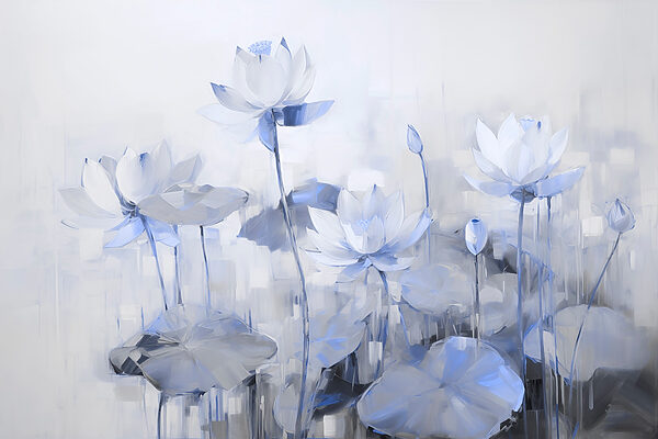 Pittura di fiori e foglie Pittura di fiori e foglie