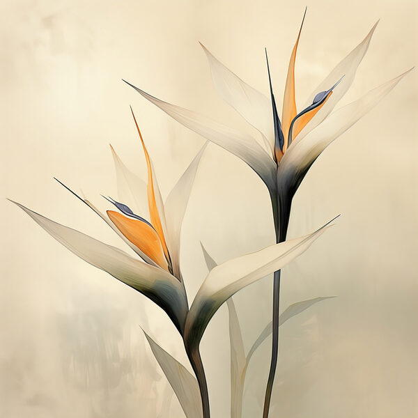 Delicate blooms in soft hues Delicate blooms in soft hues