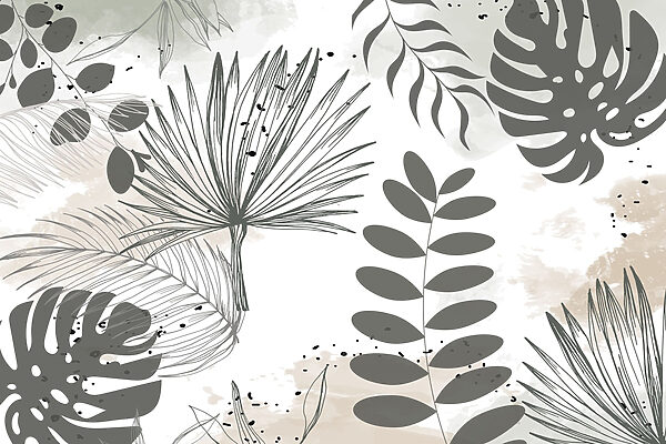 Illustrazione botanica di ispirazione naturalistica Illustrazione botanica di ispirazione naturalistica