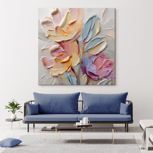 Quadri La delicata bellezza dei fiori immortalata in questa immagine (COD: s44240) Quadri Quadri La delicata bellezza dei fiori immortalata in questa immagine (COD: s44240)