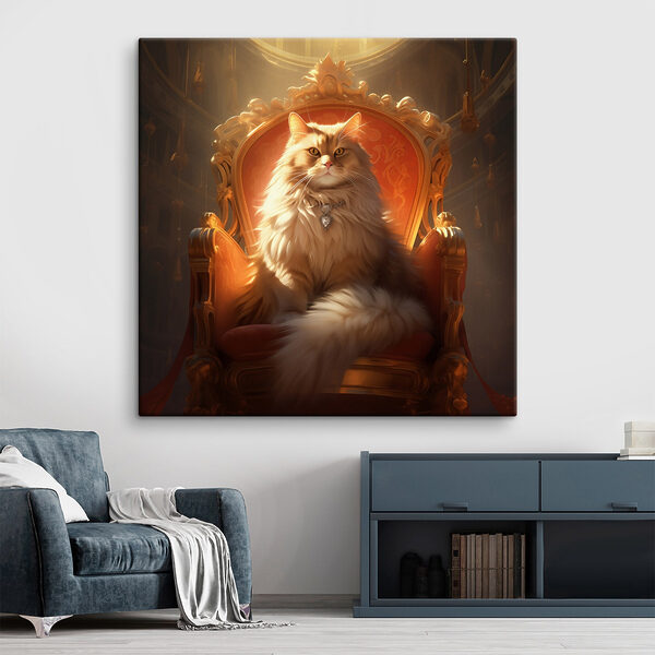 s44250pig105 600x600 - Gatto seduto su una sedia - tegory