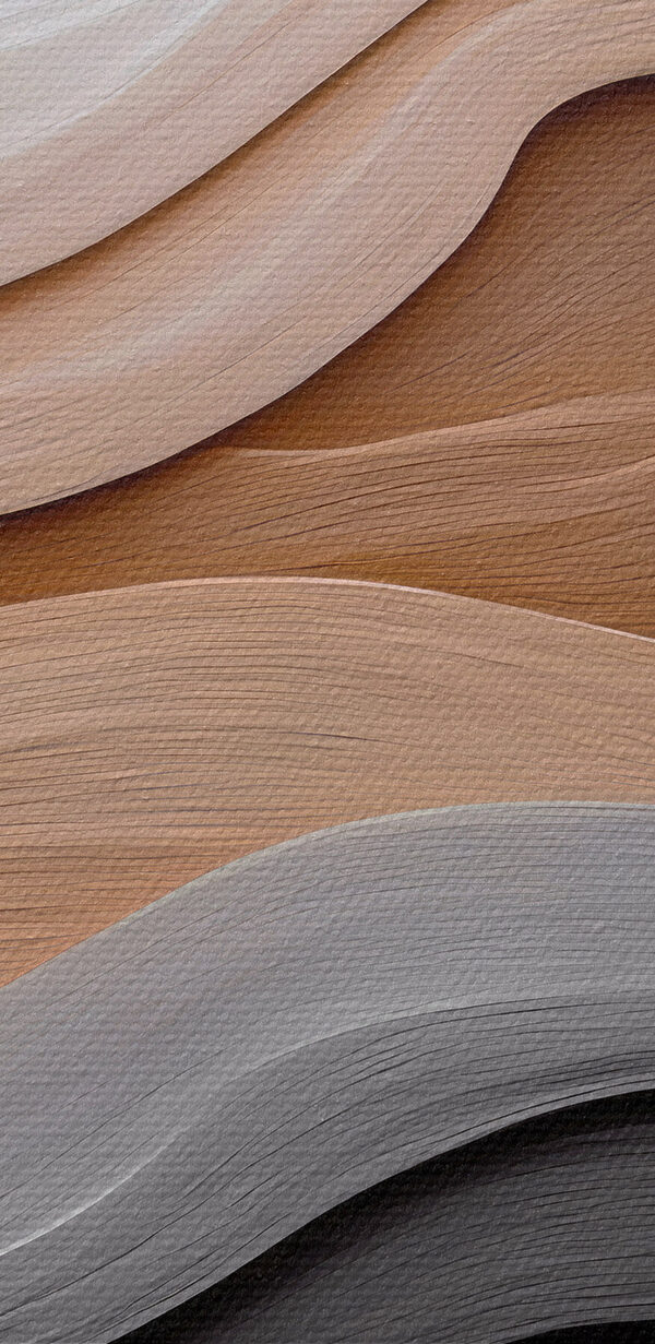 Soft waves of textured colors