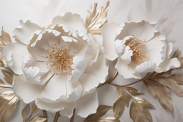 Delicate blooms in soft colors Delicate blooms in soft colors