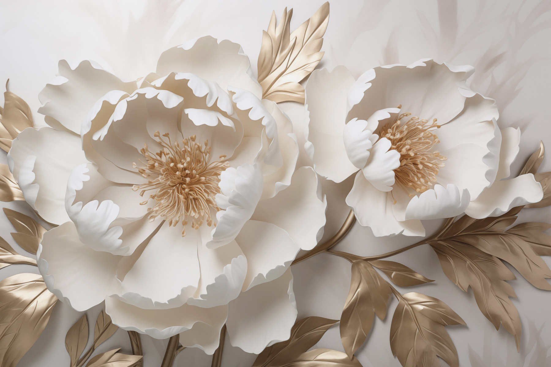 Delicate blooms in soft colors Delicate blooms in soft colors