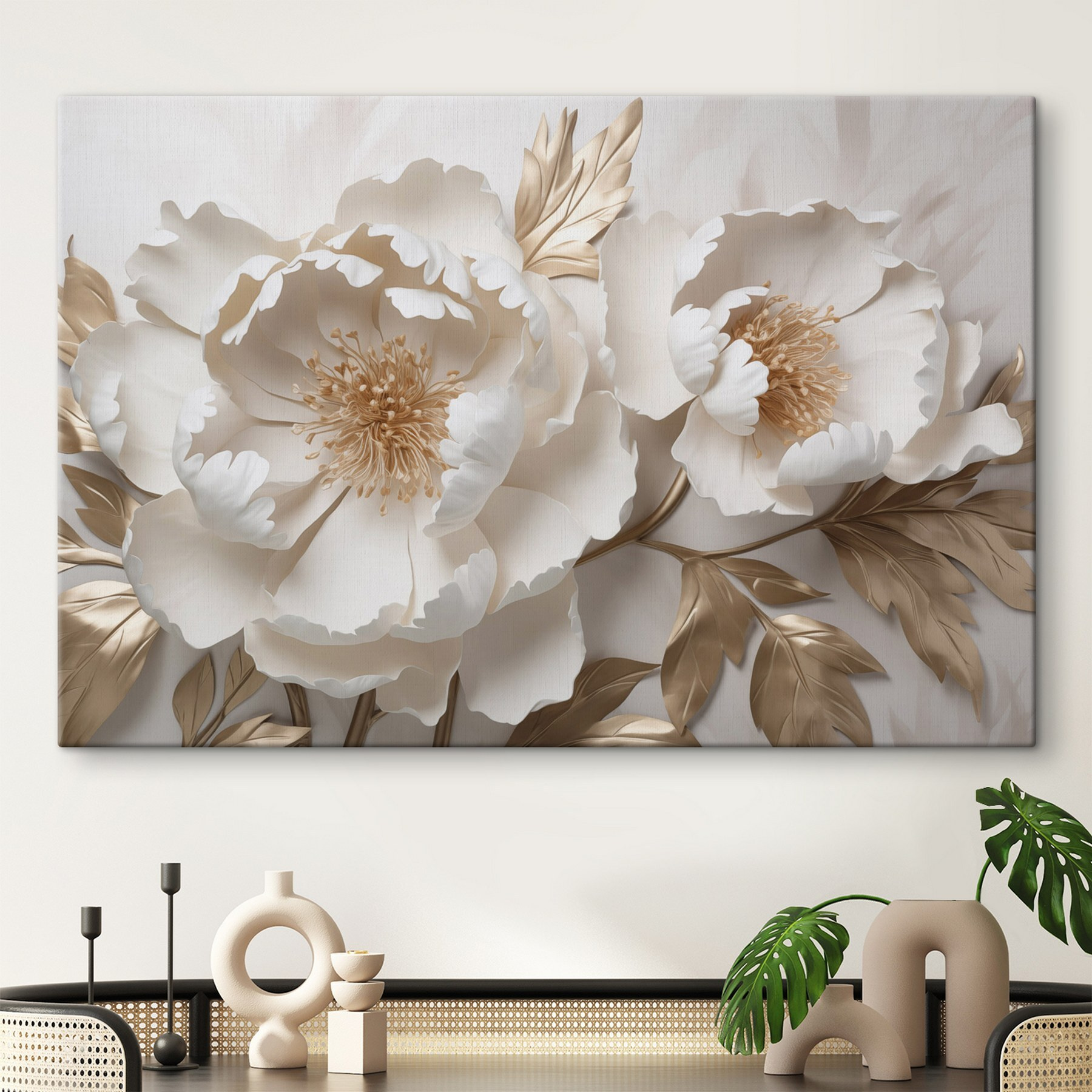 Delicate blooms in soft colors Delicate blooms in soft colors