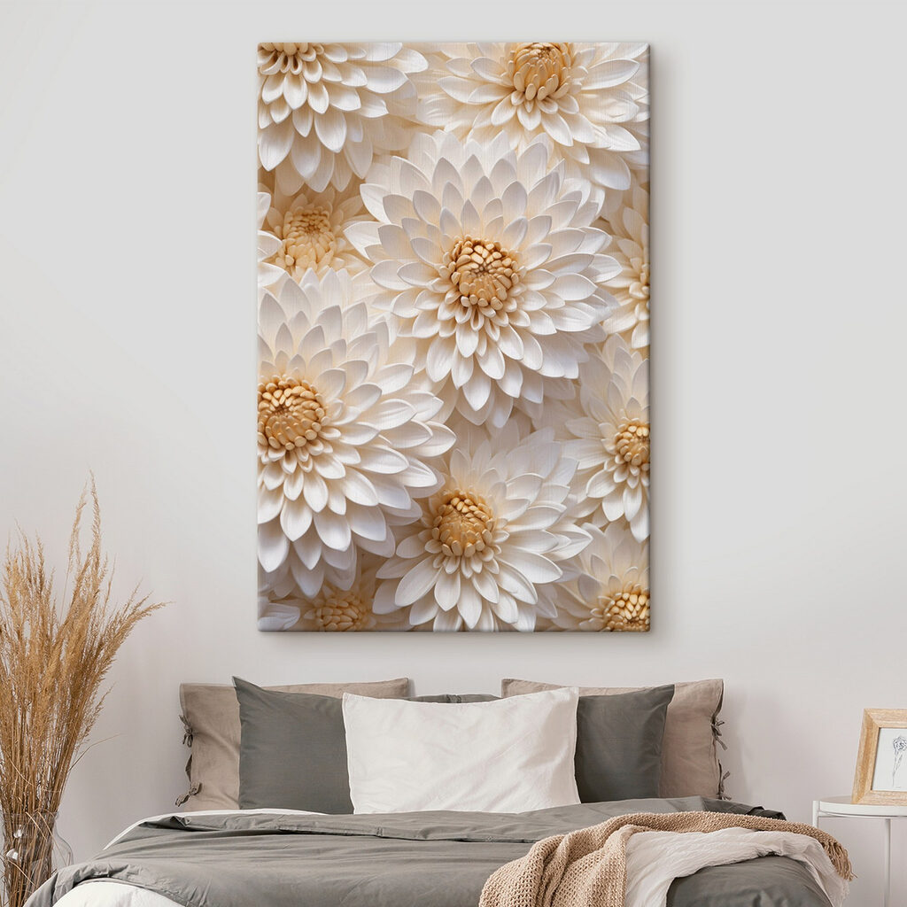 Group of white flowers