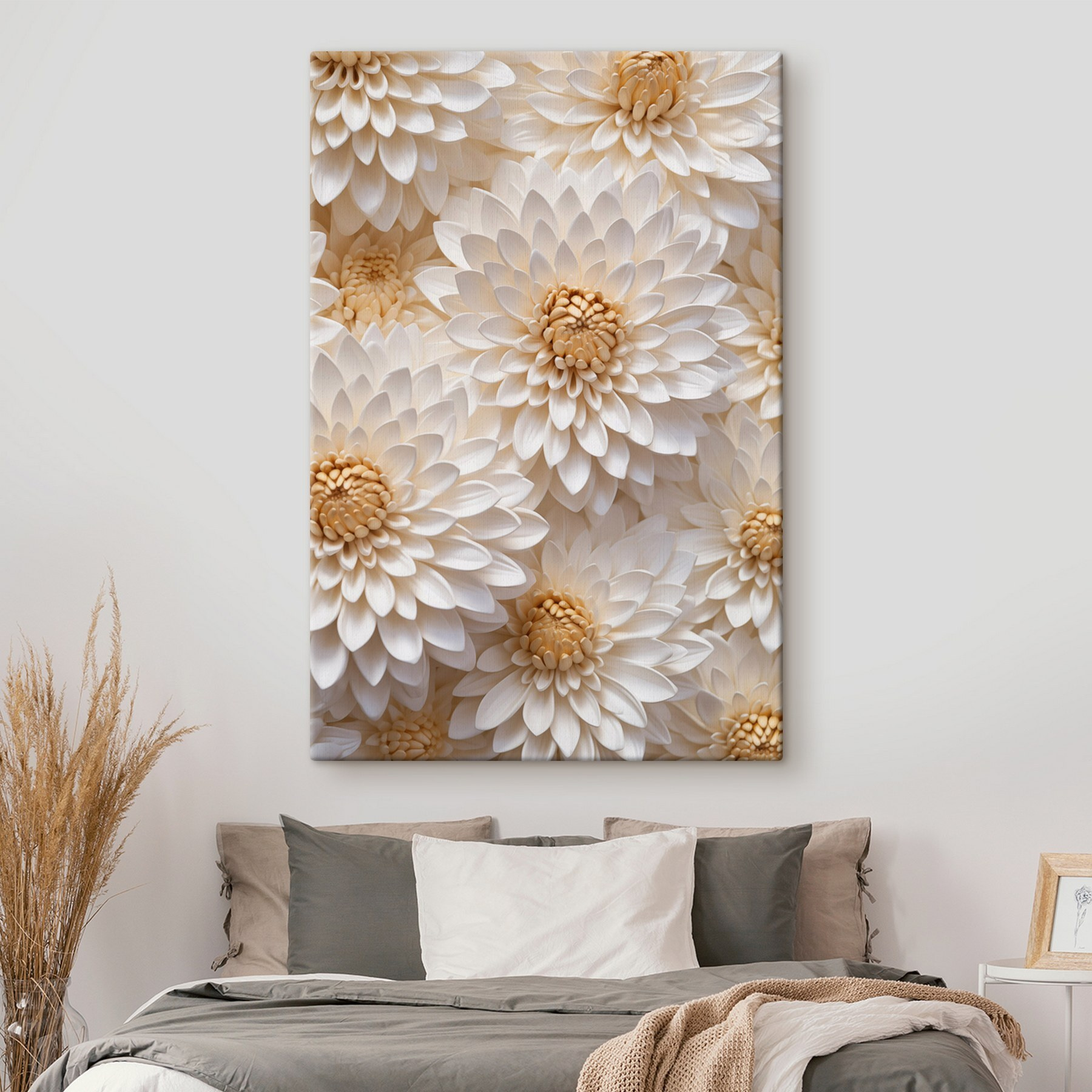 Group of white flowers