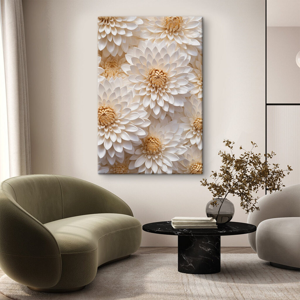 Group of white flowers