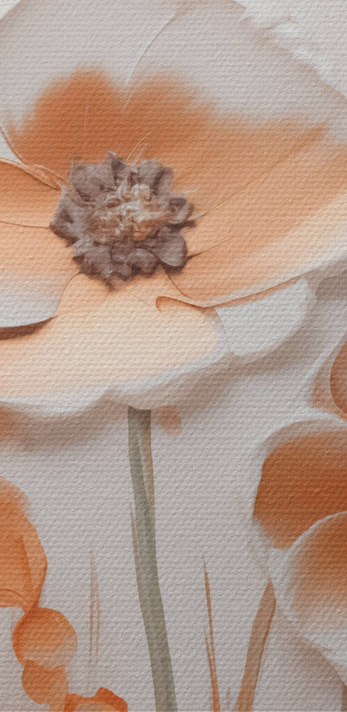 Delicate blooms in soft tones Delicate blooms in soft tones