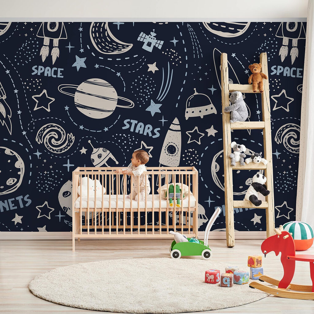 A pattern of planets and stars A pattern of planets and stars