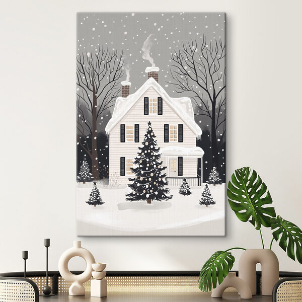 House with a tree in front of it House with a tree in front of it