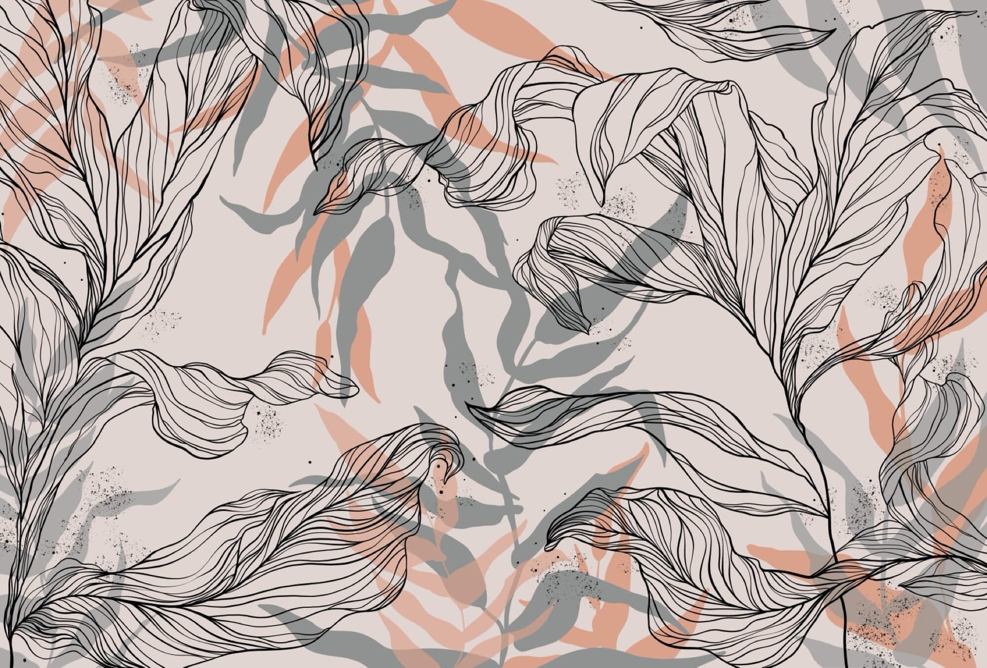 t00009p - Schema di foglie e rami - tegory