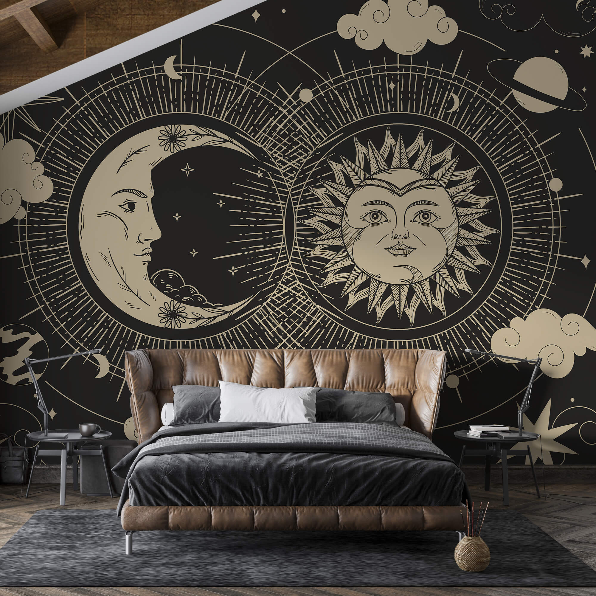 Sole e luna nel cielo Sole e luna nel cielo