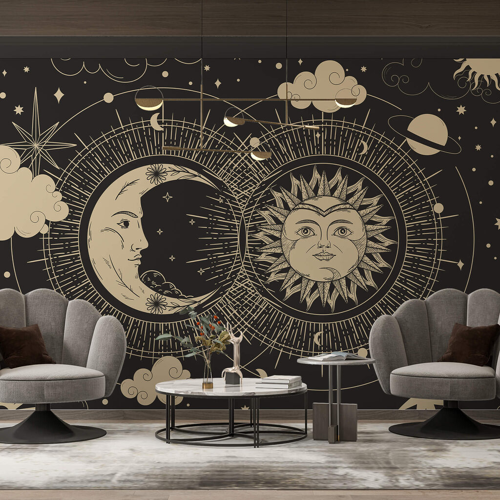 Sole e luna nel cielo Sole e luna nel cielo