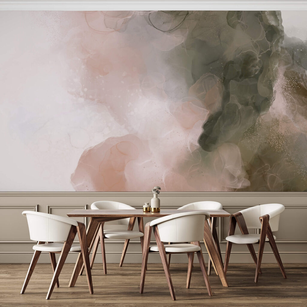 Tinte tenui che si fondono in armonia