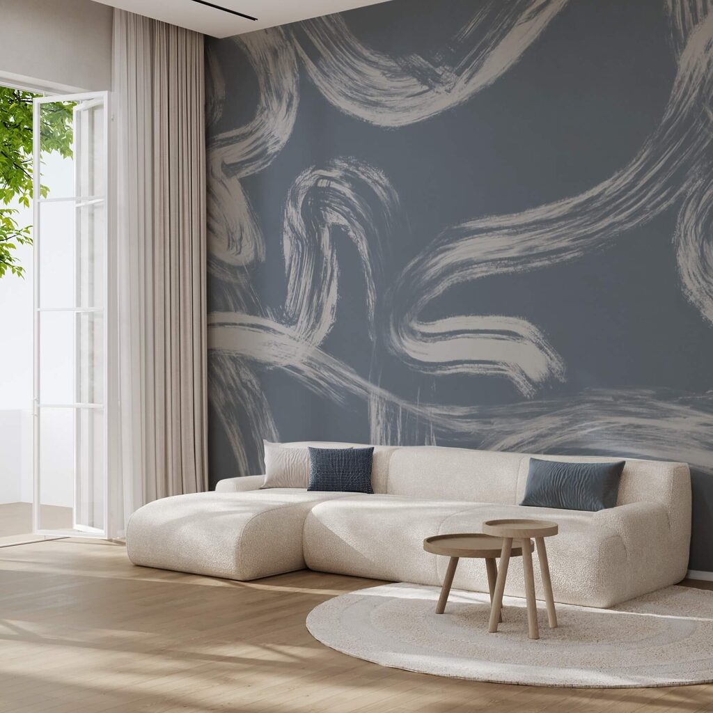 Motivo grigio e bianco