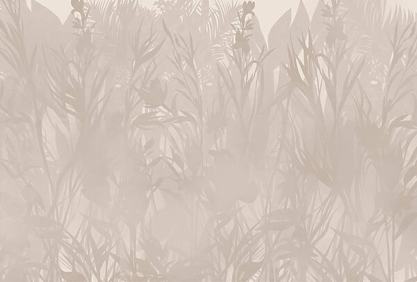 - Subtle botanical patterns in soft tones