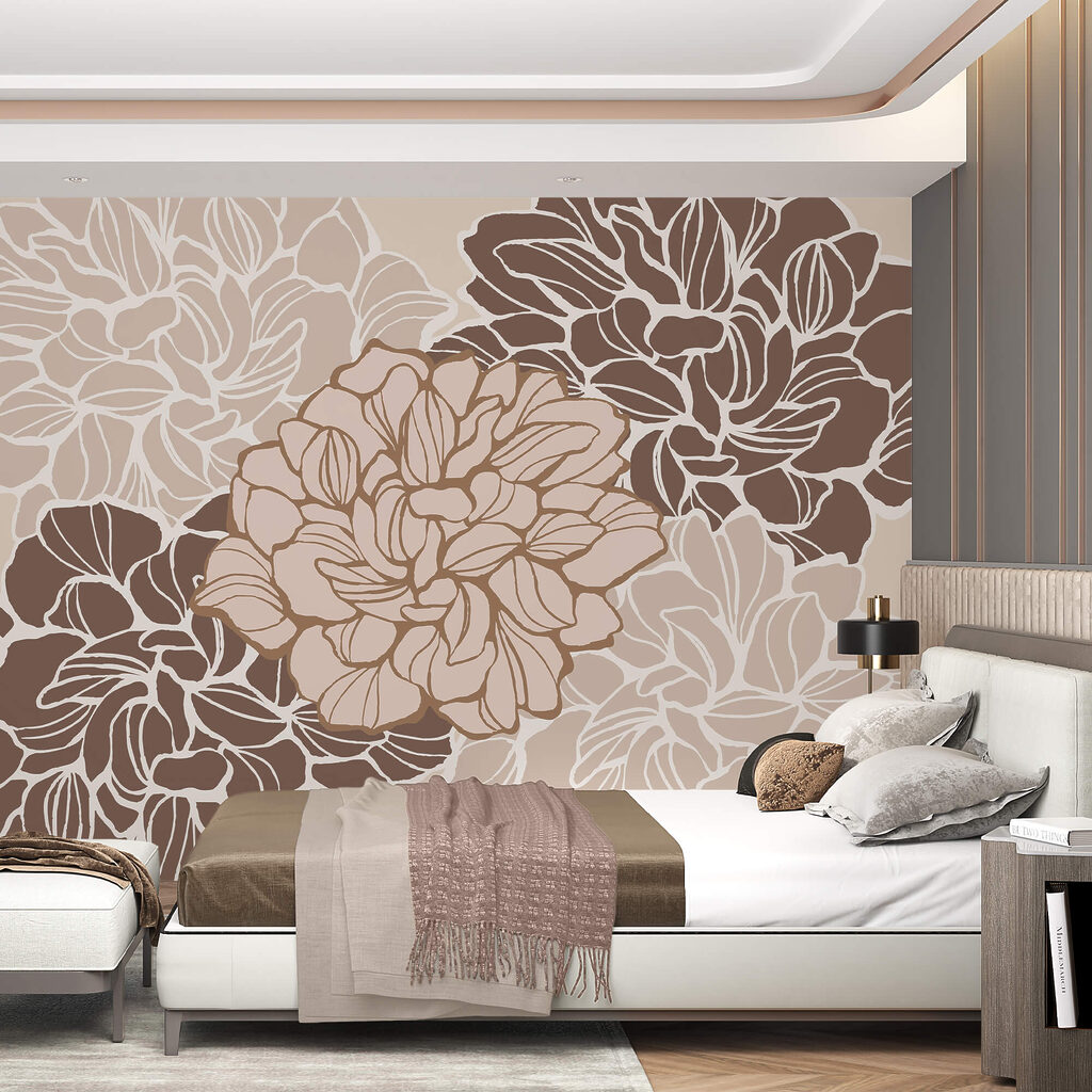 Fiore con molte foglie Fiore con molte foglie