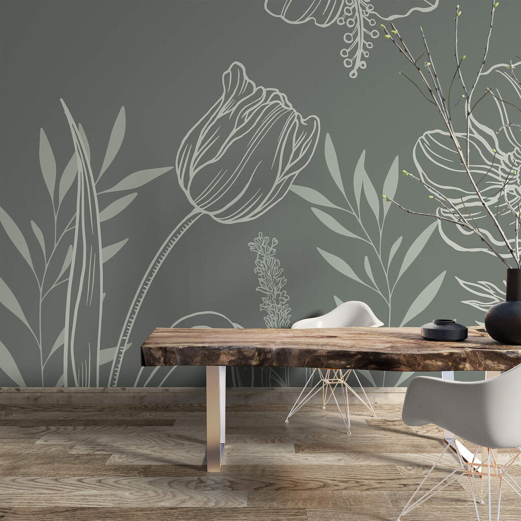 Morbide fioriture su uno sfondo tenue Morbide fioriture su uno sfondo tenue