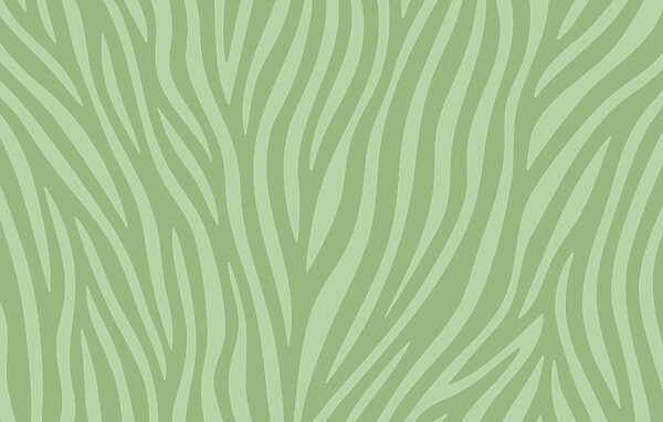 Stampa zebrata verde e bianca Stampa zebrata verde e bianca