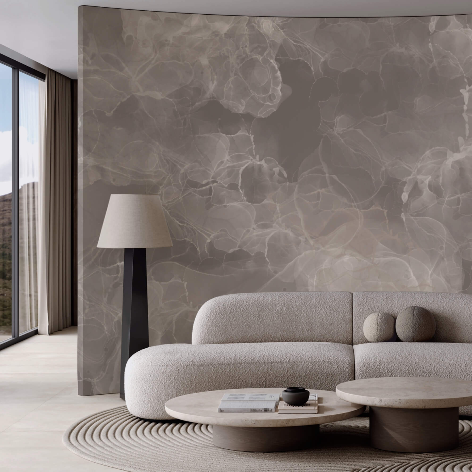 Sfondo grigio e bianco