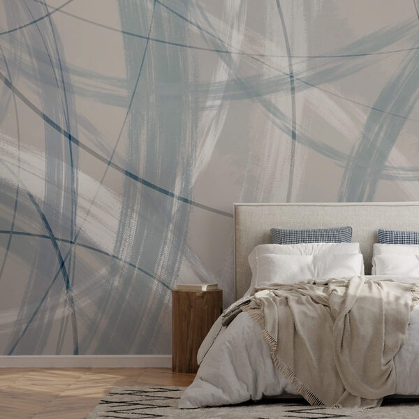 Sfondo grigio e bianco con cerchi e linee