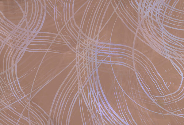Superficie marrone con linee bianche Superficie marrone con linee bianche