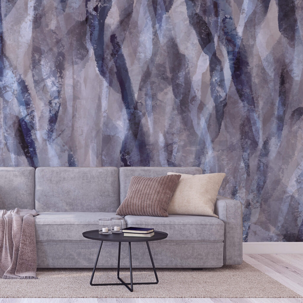 Onde vorticose di colori tenui