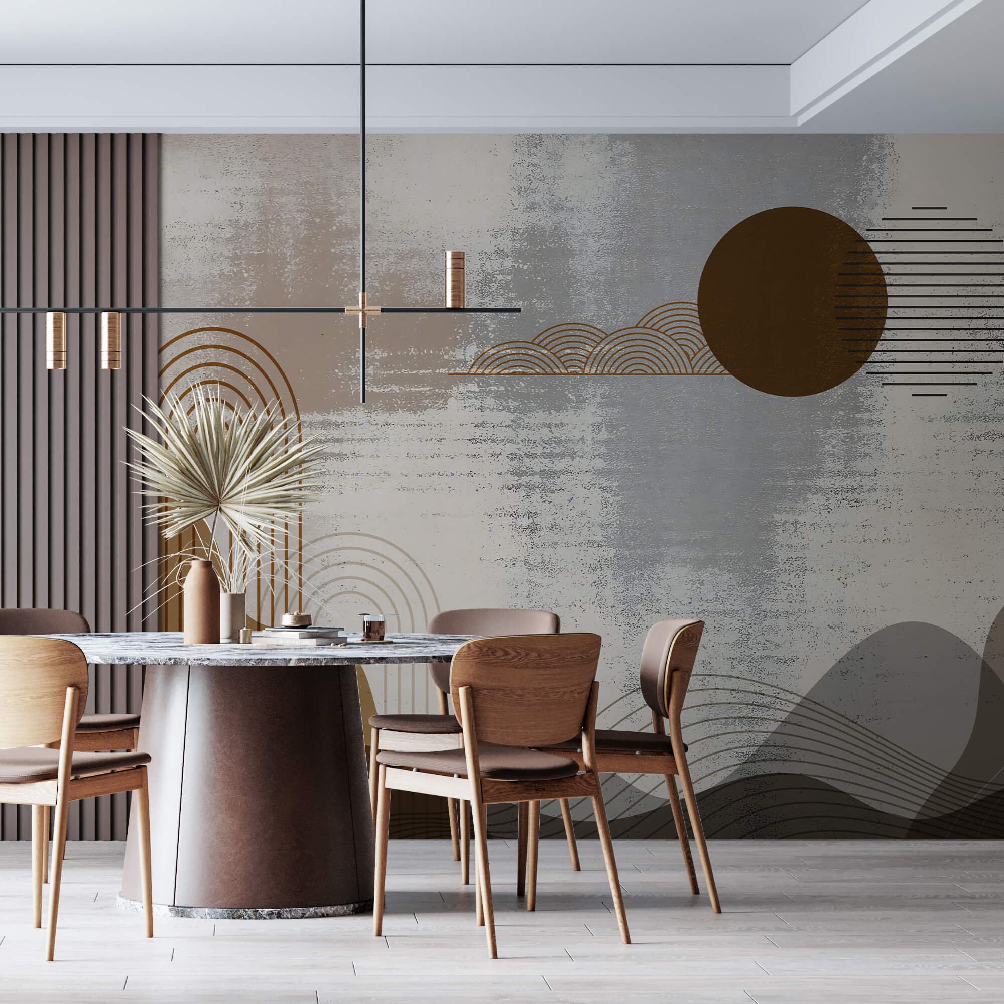 Pittura di un paesaggio