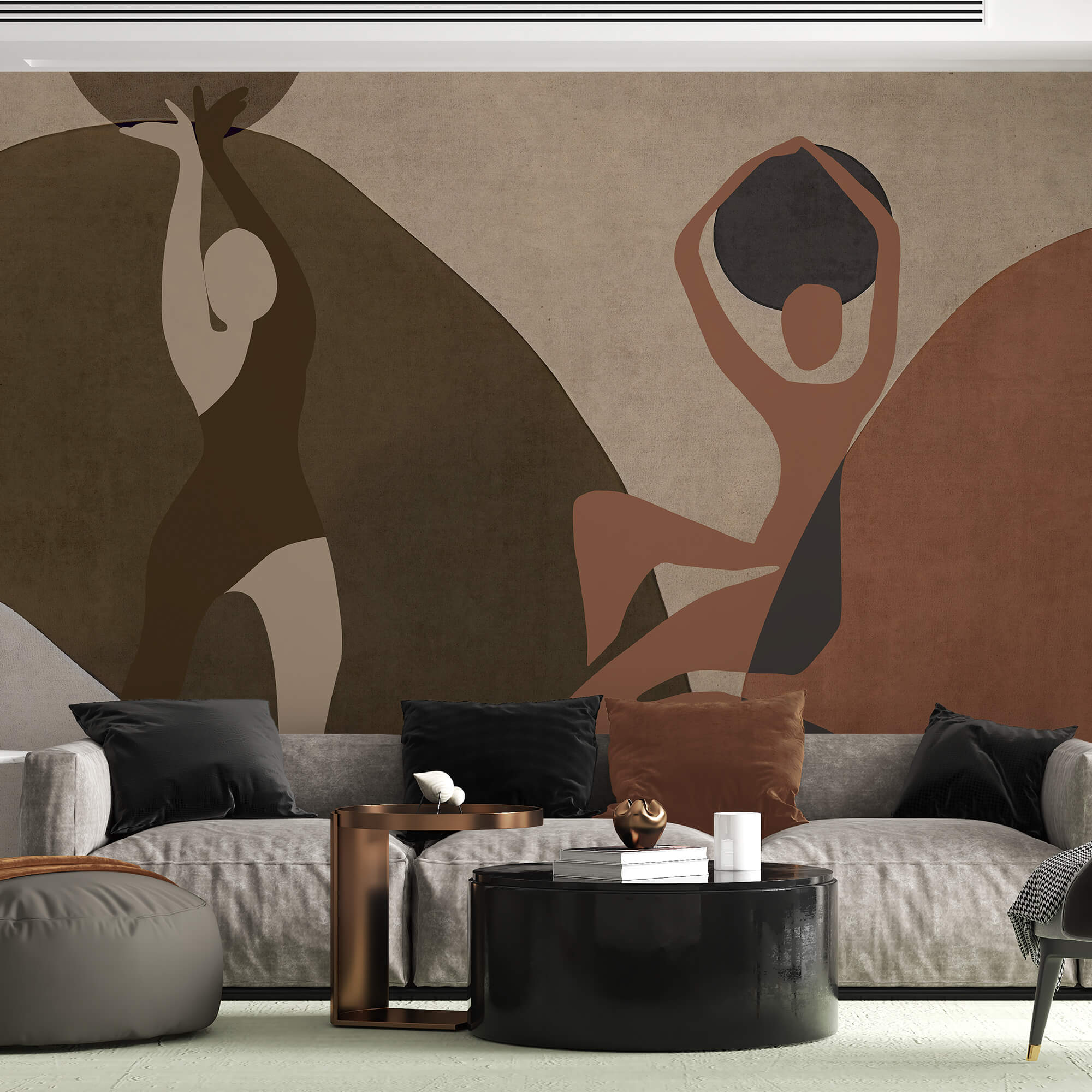 Pittura di una coppia di donne