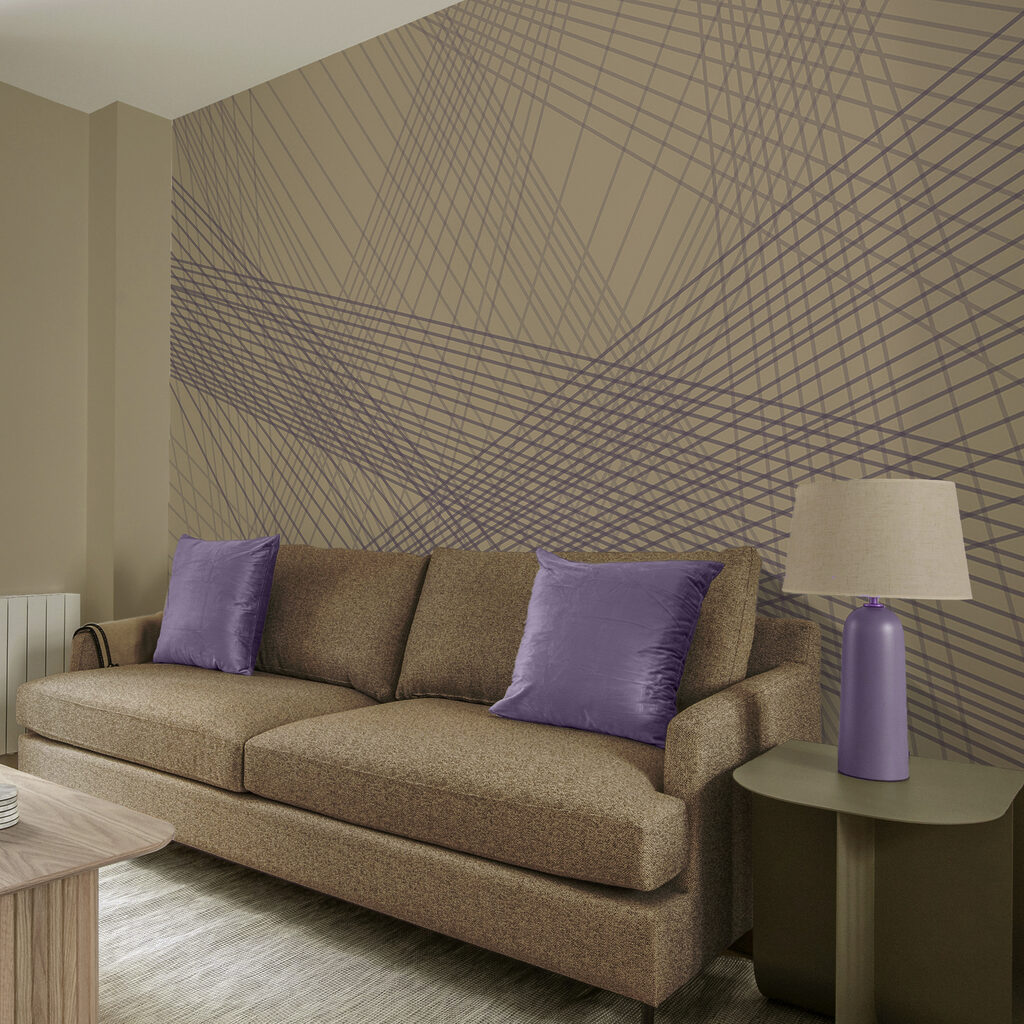 Linee astratte in colori rilassanti