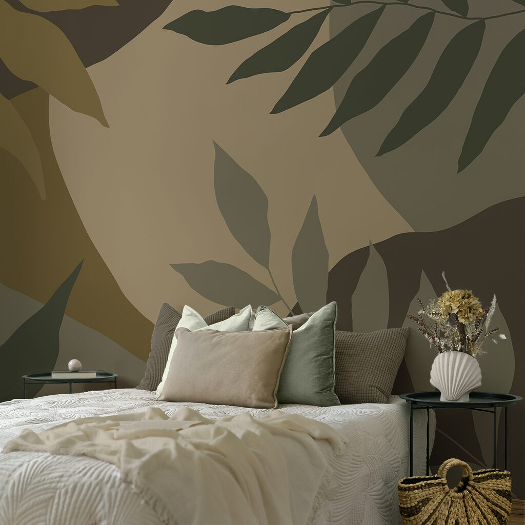 Immagine mimetica di foglie