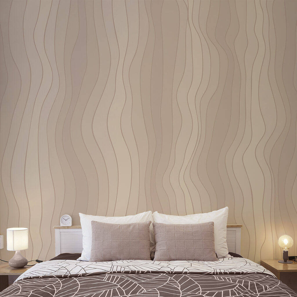 Curve morbide e fluide in tonalità delicate Curve morbide e fluide in tonalità delicate