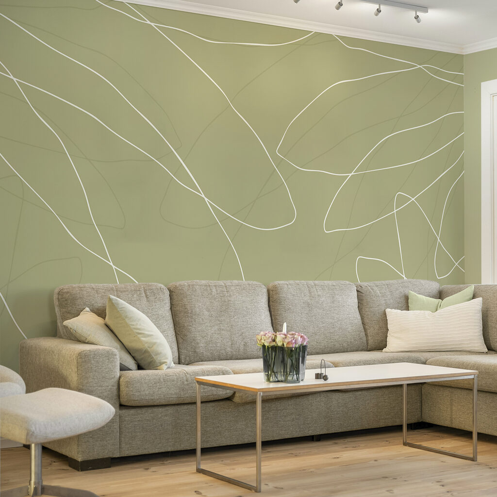 Sfondo verde con linee bianche Sfondo verde con linee bianche