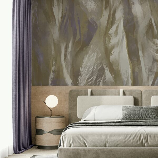 Onde astratte dai colori tenui