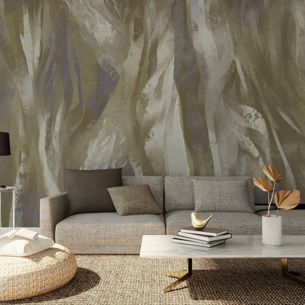 Onde astratte dai colori tenui