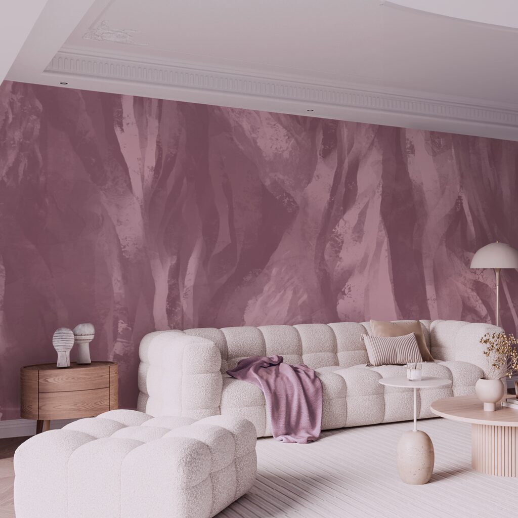 – Morbide onde rosa di design creativo – Morbide onde rosa di design creativo