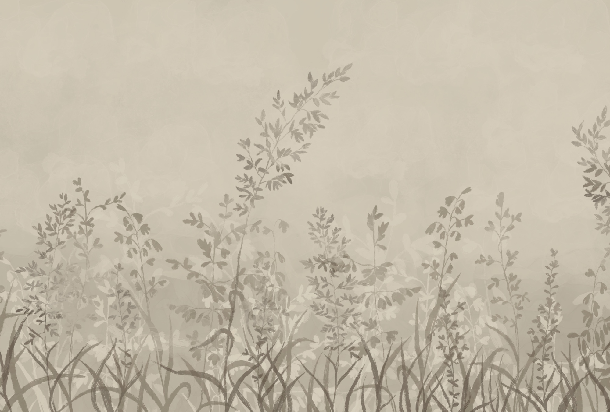 Soft foliage in muted tones Soft foliage in muted tones