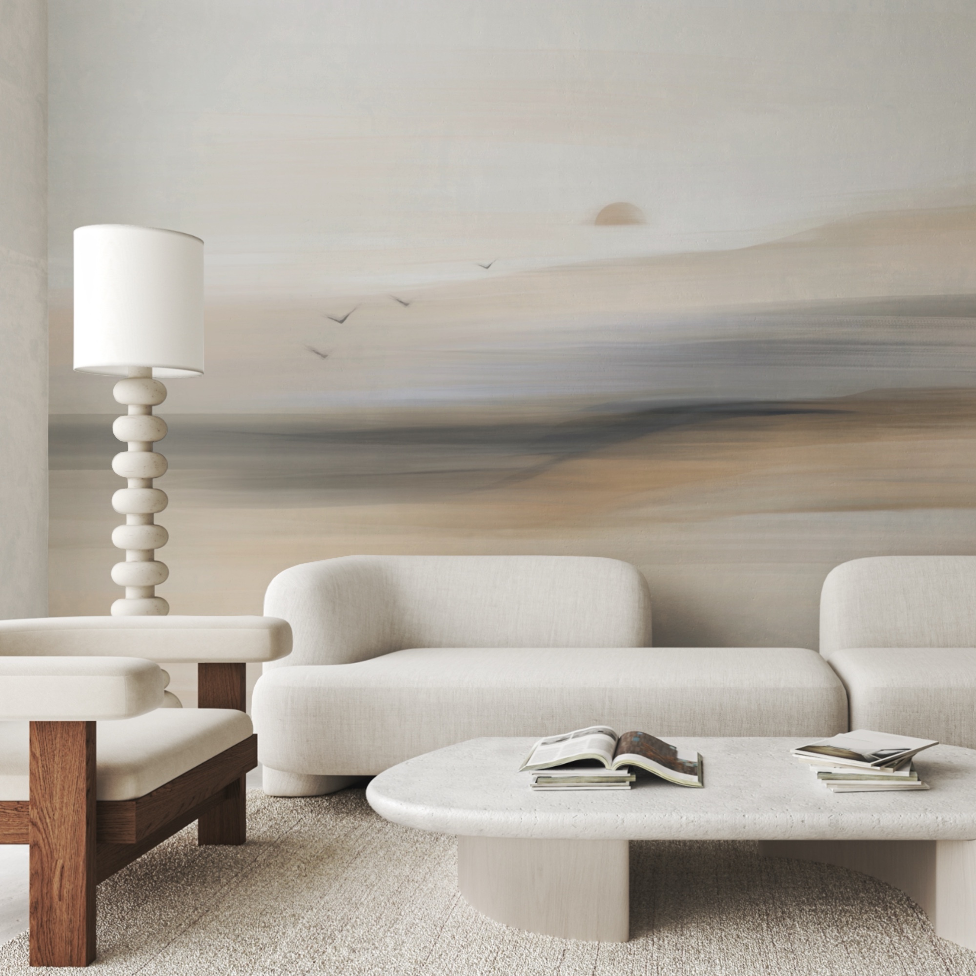 Gruppo di uccelli in volo nel cielo Gruppo di uccelli in volo nel cielo