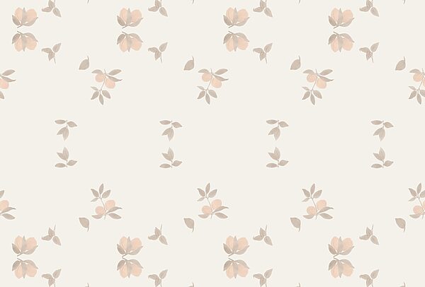 Motivo di foglie e fiori t00162p 600x406 - Motivo di foglie e fiori